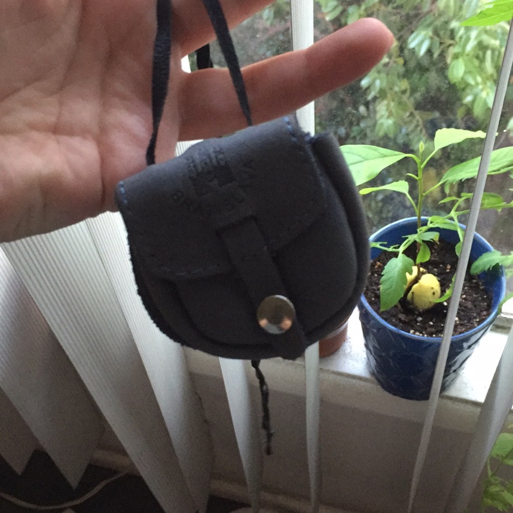 Beautiful leather coin purse - Picture 3 of 4